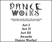 Dance Works program